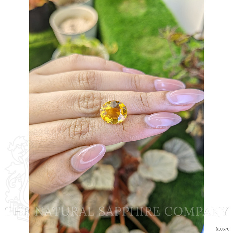 5.76 Ct. Yellow Citrine from Brazil