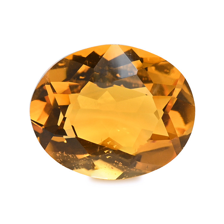 6.10 Ct. Orangish Yellow Citrine from Brazil
