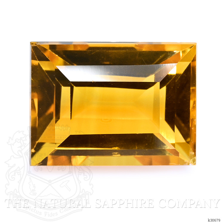 4.74 Ct. Orangish Yellow Citrine from Brazil