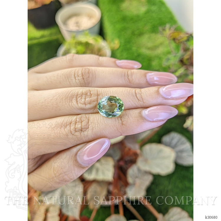 5.83 Ct. Green Prasiolite from Brazil