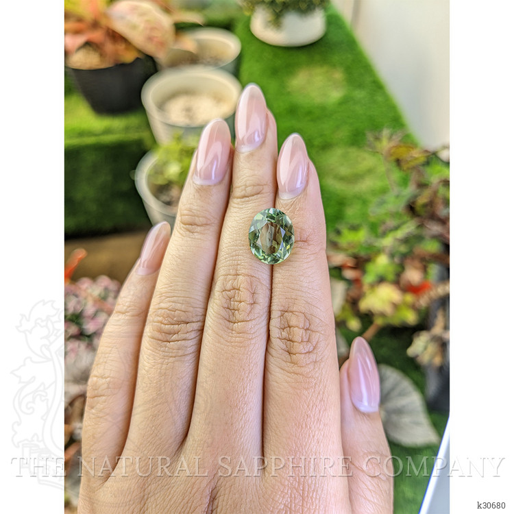 5.83 Ct. Green Prasiolite from Brazil