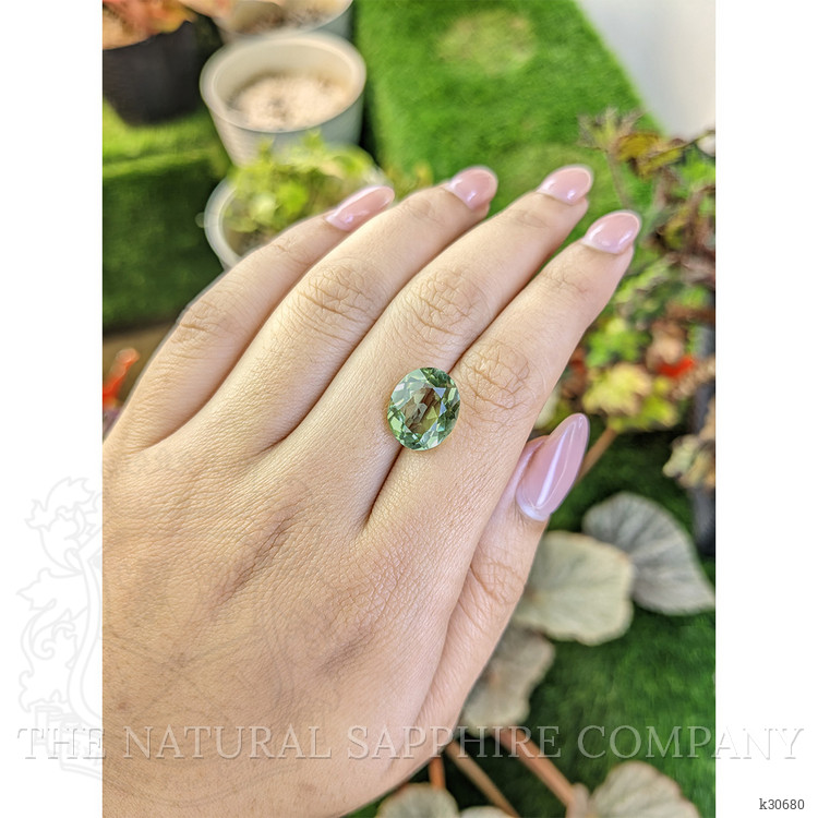 5.83 Ct. Green Prasiolite from Brazil
