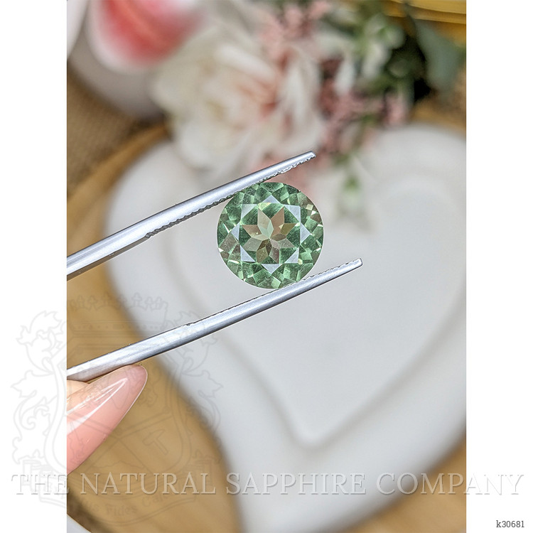 5.24 Ct. Green Prasiolite from Brazil