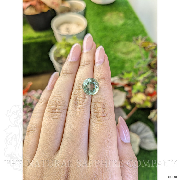 5.24 Ct. Green Prasiolite from Brazil