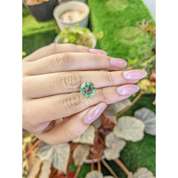 5.24 Ct. Green Prasiolite from Brazil Life Style