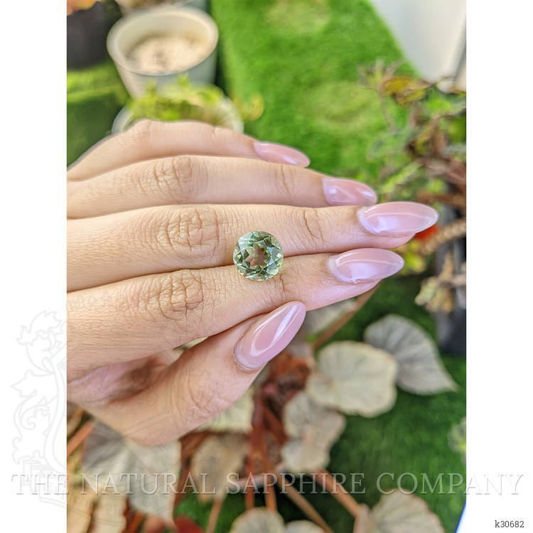 5.07 Ct. Yellowish Green Prasiolite from Brazil
