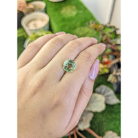 5.07 Ct. Yellowish Green Prasiolite from Brazil Life Style