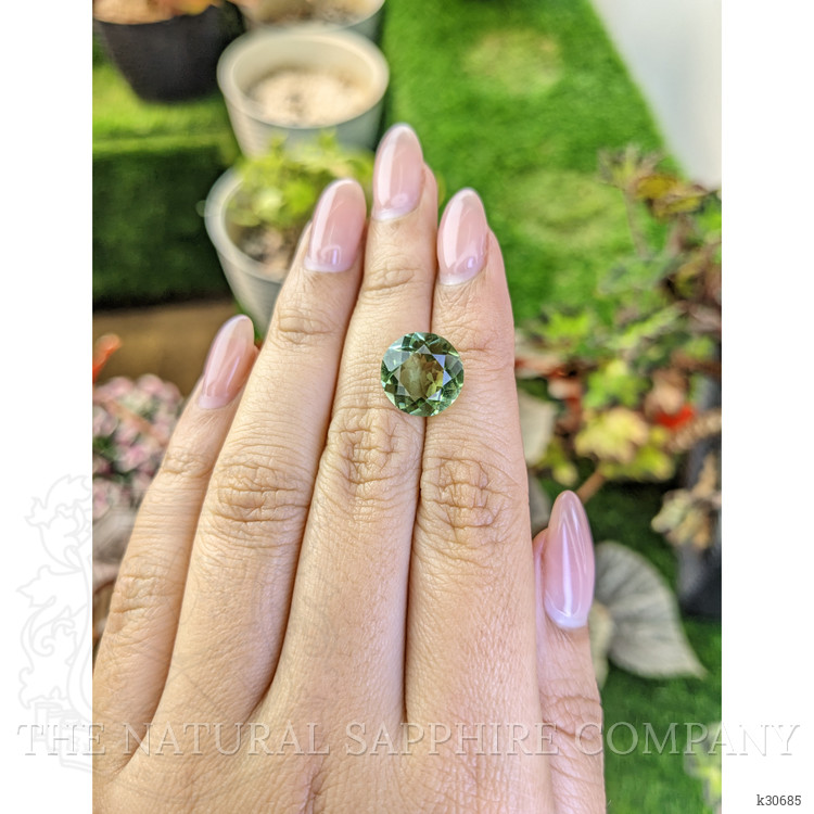 5.84 Ct. Yellowish Green Prasiolite from Brazil