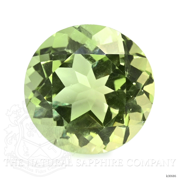 5.10 Ct. Yellowish Green Prasiolite from Brazil