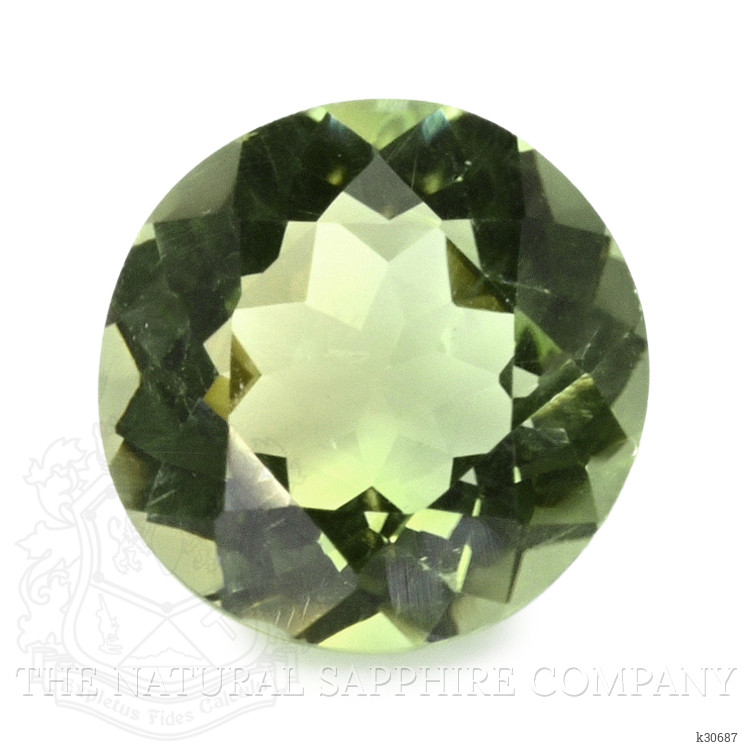 5.01 Ct. Yellowish Green Prasiolite from Brazil
