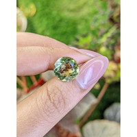5.01 Ct. Yellowish Green Prasiolite from Brazil Life Style