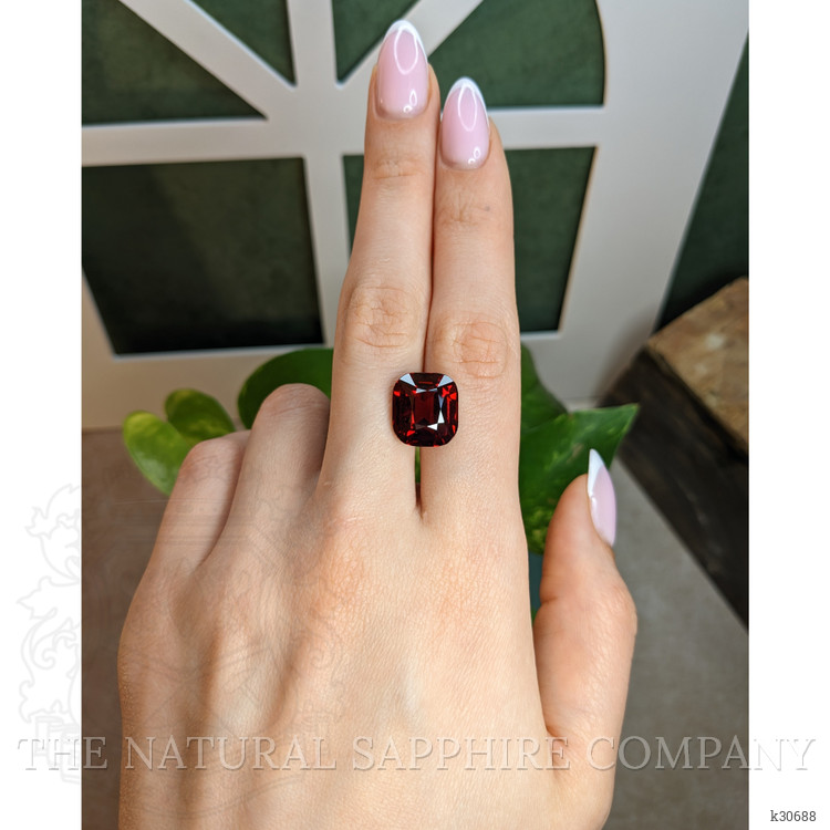 13.14 Ct. Red Garnet from Ceylon (Sri Lanka)