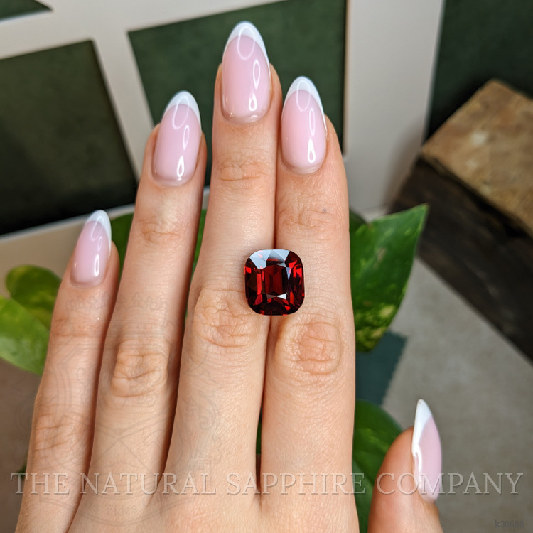 13.14 Ct. Red Garnet from Ceylon (Sri Lanka)