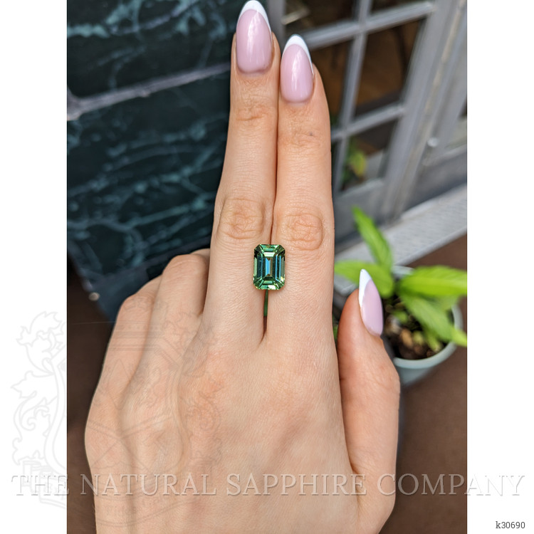 6.41 Ct. Yellowish Green Tourmaline from Ceylon (Sri Lanka)
