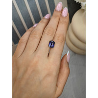 4.06 Ct. Purple Spinel from Ceylon (Sri Lanka) Life Style