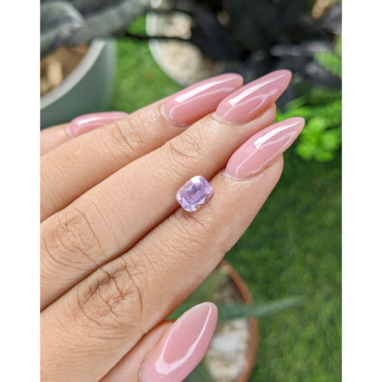 1.52 Ct. Pinkish Purple Spinel from Tanzania