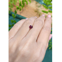 1.05 Ct. Pinkish Purple Rhodolite Garnet from Tanzania Life Style