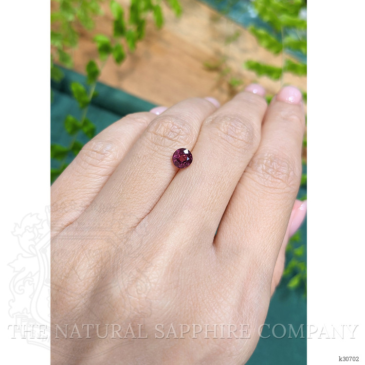 1.05 Ct. Pinkish Purple Rhodolite Garnet from Tanzania