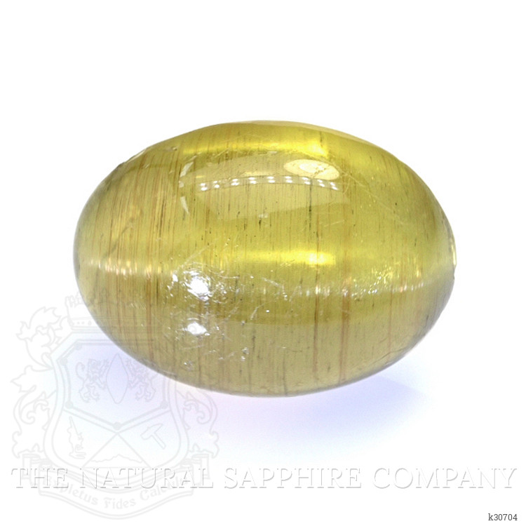 6.30 Ct. Yellow Cabochon Chrysoberyl from Ceylon (Sri Lanka)