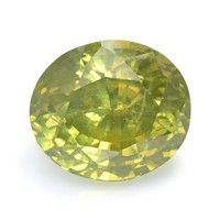 4.67 Ct. Yellowish Green Zircon from Ceylon (Sri Lanka) Video