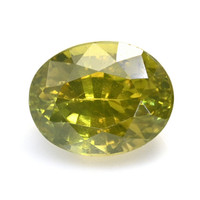 4.25 Ct. Greenish Yellow Zircon from Ceylon (Sri Lanka) Video