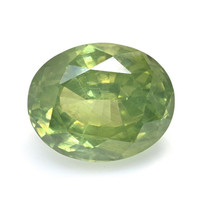 3.85 Ct. Yellowish Green Zircon from Ceylon (Sri Lanka) Video