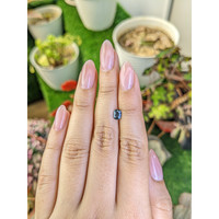 0.58 Ct. Greenish Blue Spinel from Ceylon (Sri Lanka) Life Style