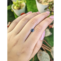 0.58 Ct. Greenish Blue Spinel from Ceylon (Sri Lanka) Life Style