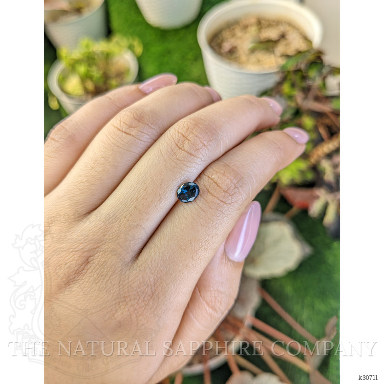 0.88 Ct. Blue Cobalt Spinel from Ceylon (Sri Lanka)