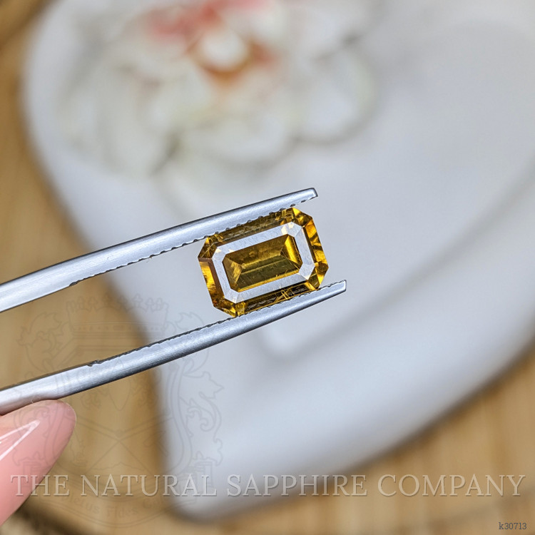 3.77 Ct. Brownish Yellow Zircon from Ceylon (Sri Lanka)