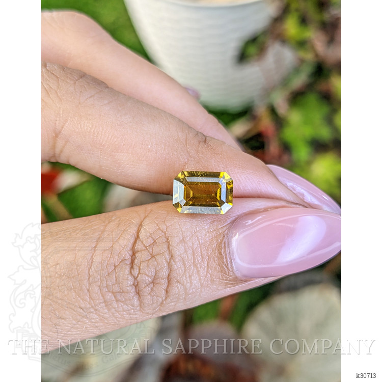 3.77 Ct. Brownish Yellow Zircon from Ceylon (Sri Lanka)