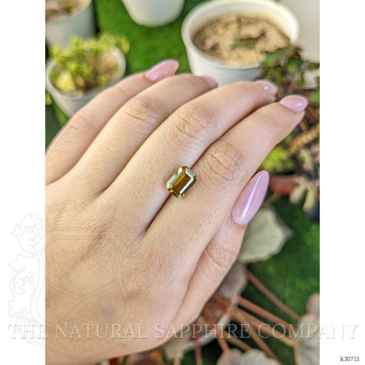 3.77 Ct. Brownish Yellow Zircon from Ceylon (Sri Lanka)