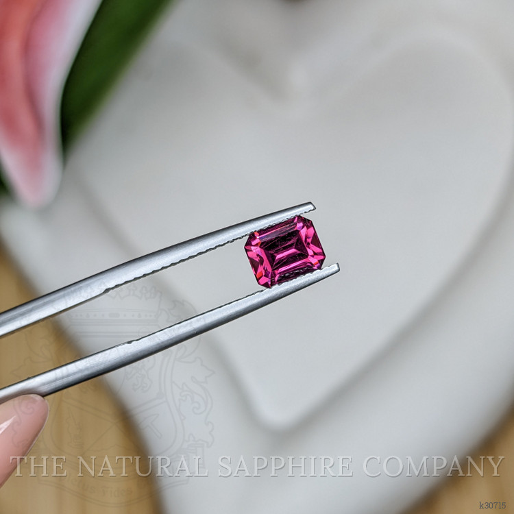 1.09 Ct. Pinkish Purple Rhodolite Garnet from Ceylon (Sri Lanka)