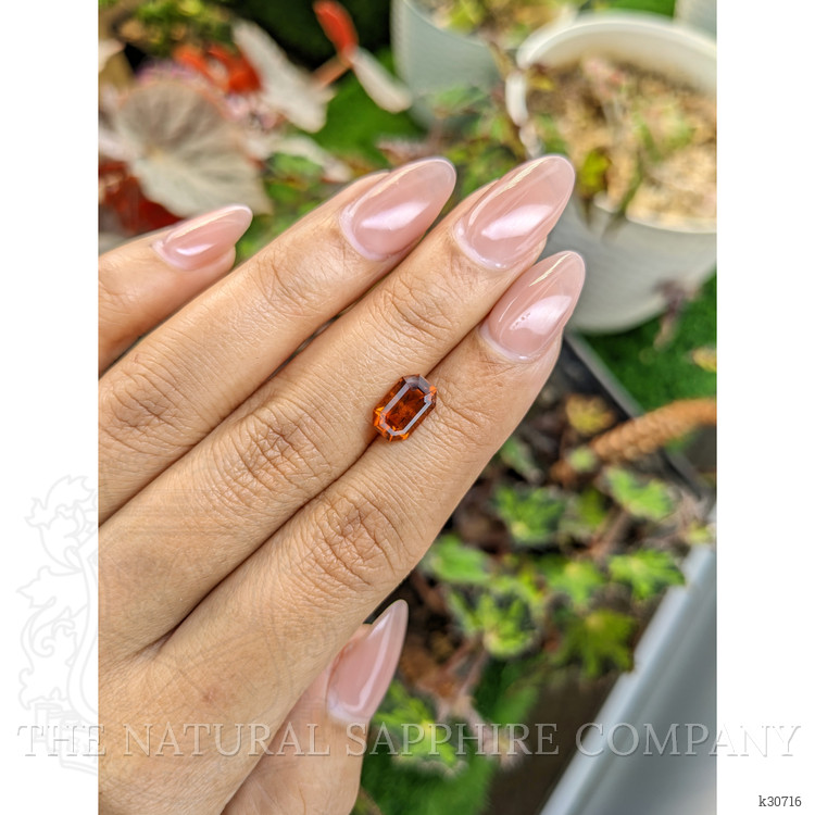2.26 Ct. Orange Hessonite Garnet from Madagascar