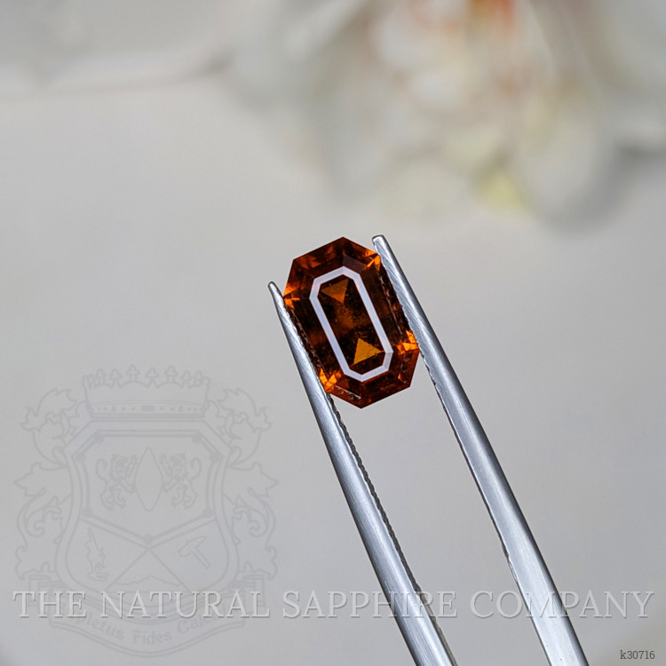 2.26 Ct. Orange Hessonite Garnet from Madagascar