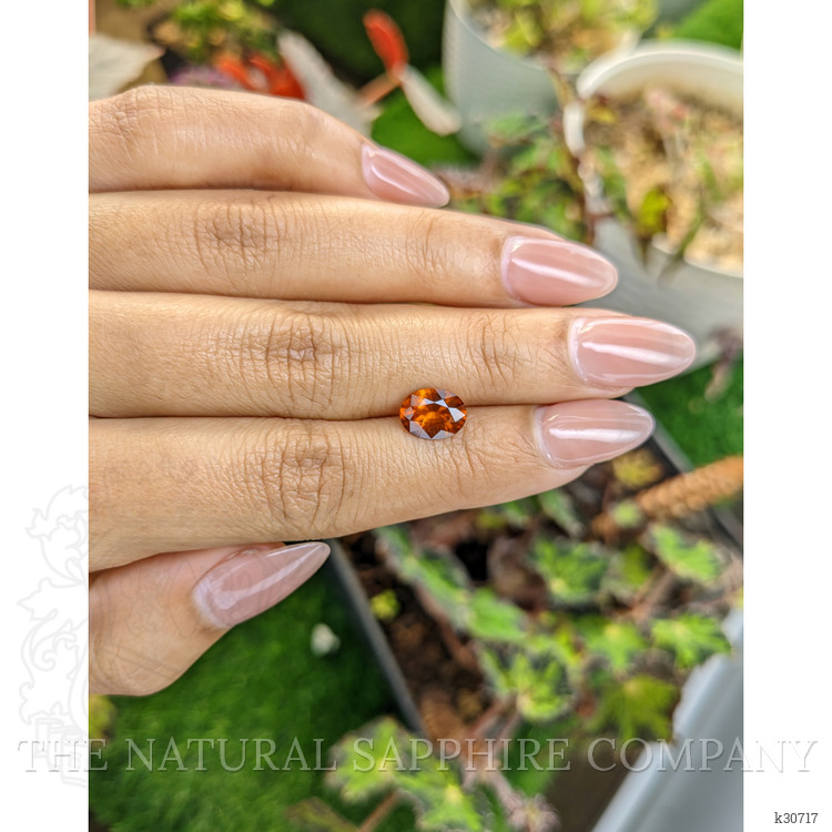 1.84 Ct. Orange Hessonite Garnet from Madagascar