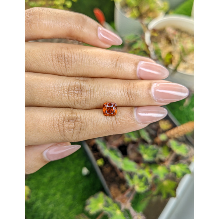 1.99 Ct. Orange Hessonite Garnet from Madagascar