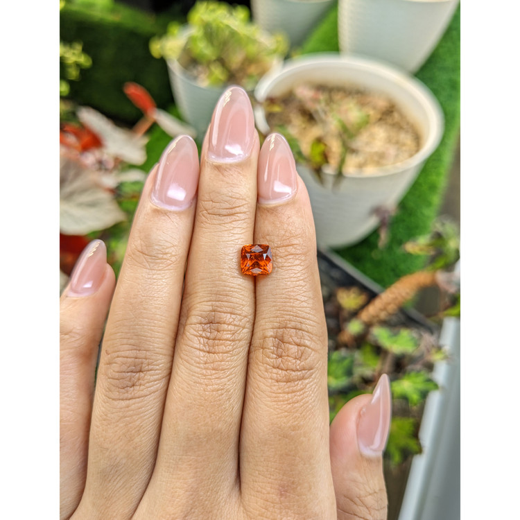 1.99 Ct. Orange Hessonite Garnet from Madagascar