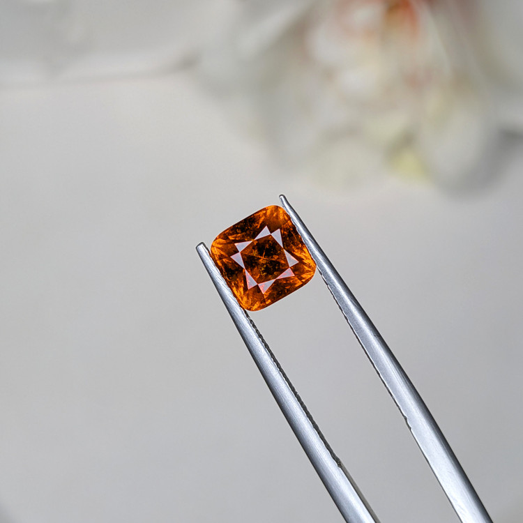 1.99 Ct. Orange Hessonite Garnet from Madagascar