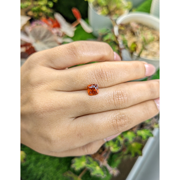 1.99 Ct. Orange Hessonite Garnet from Madagascar