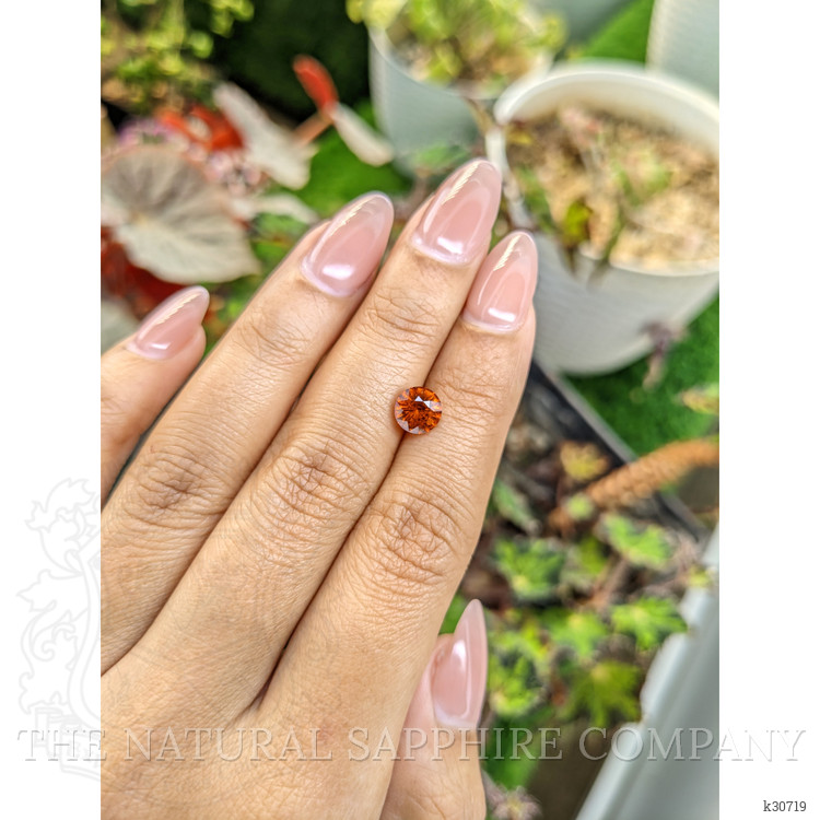 1.46 Ct. Orange Hessonite Garnet from Madagascar