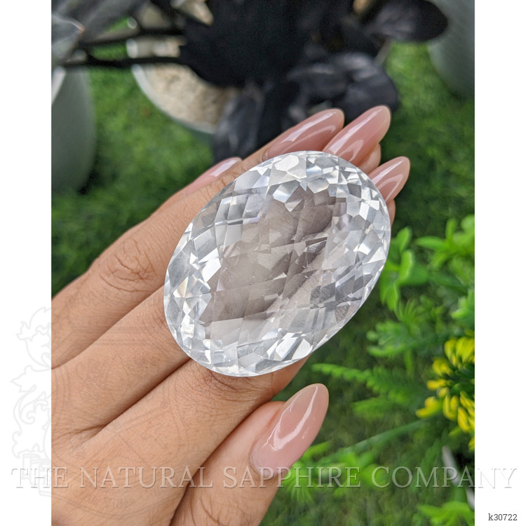 181.47 Ct. White Quartz