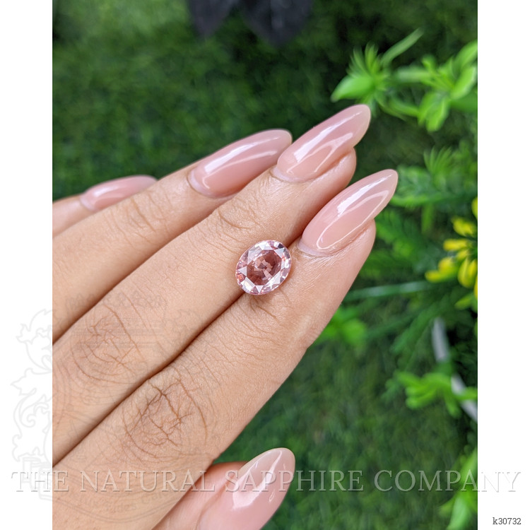 2.51 Ct. Purplish Pink Spinel from Tanzania