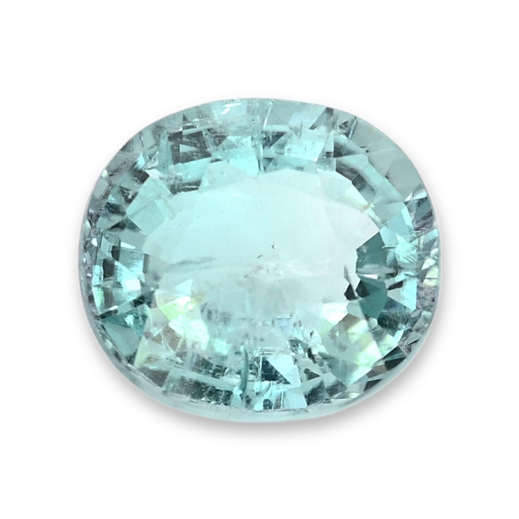 2.87 Ct. Greenish Blue Tourmaline from Africa