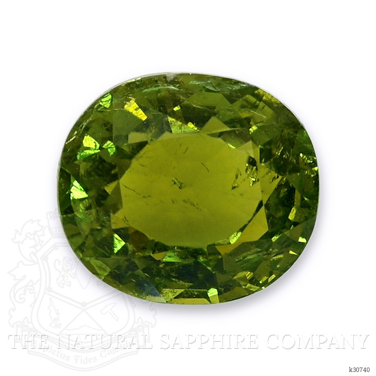 4.15 Ct. Yellowish Green Tourmaline from Africa