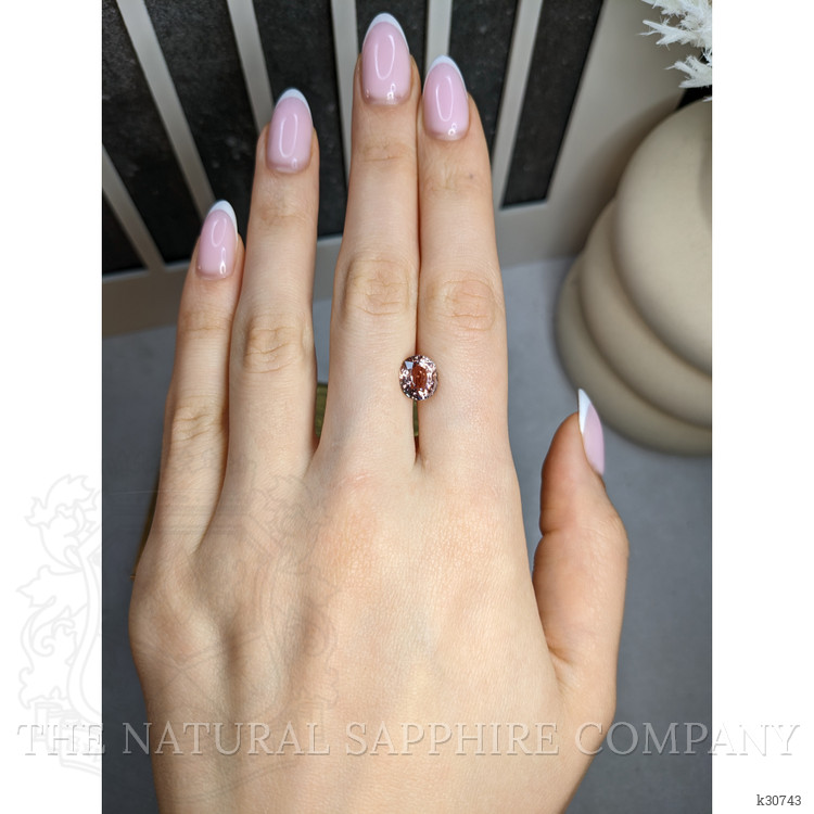 2.96 Ct. Orangish Brown Tourmaline from Africa