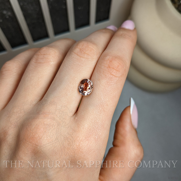 2.96 Ct. Orangish Brown Tourmaline from Africa