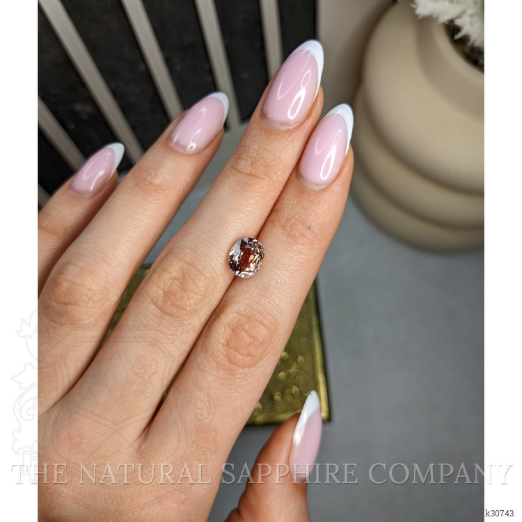 2.96 Ct. Orangish Brown Tourmaline from Africa