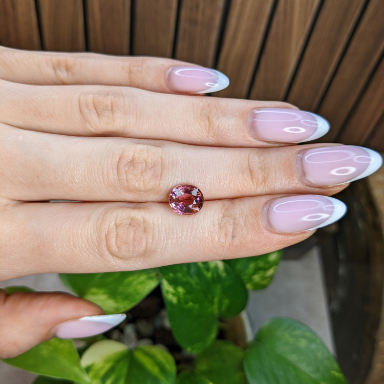 2.77 Ct. Purplish Pink Tourmaline from Africa