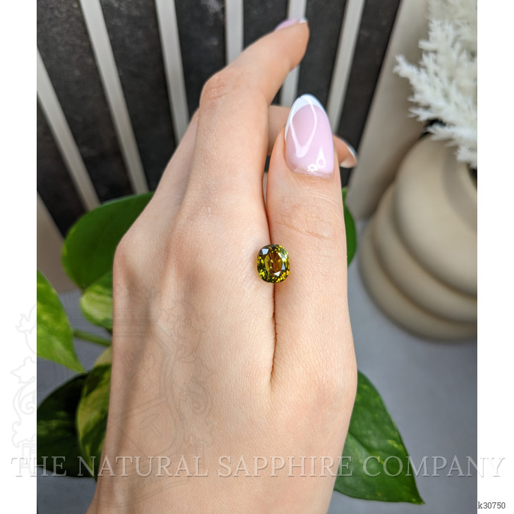 3.52 Ct. Yellowish Green Tourmaline from Africa